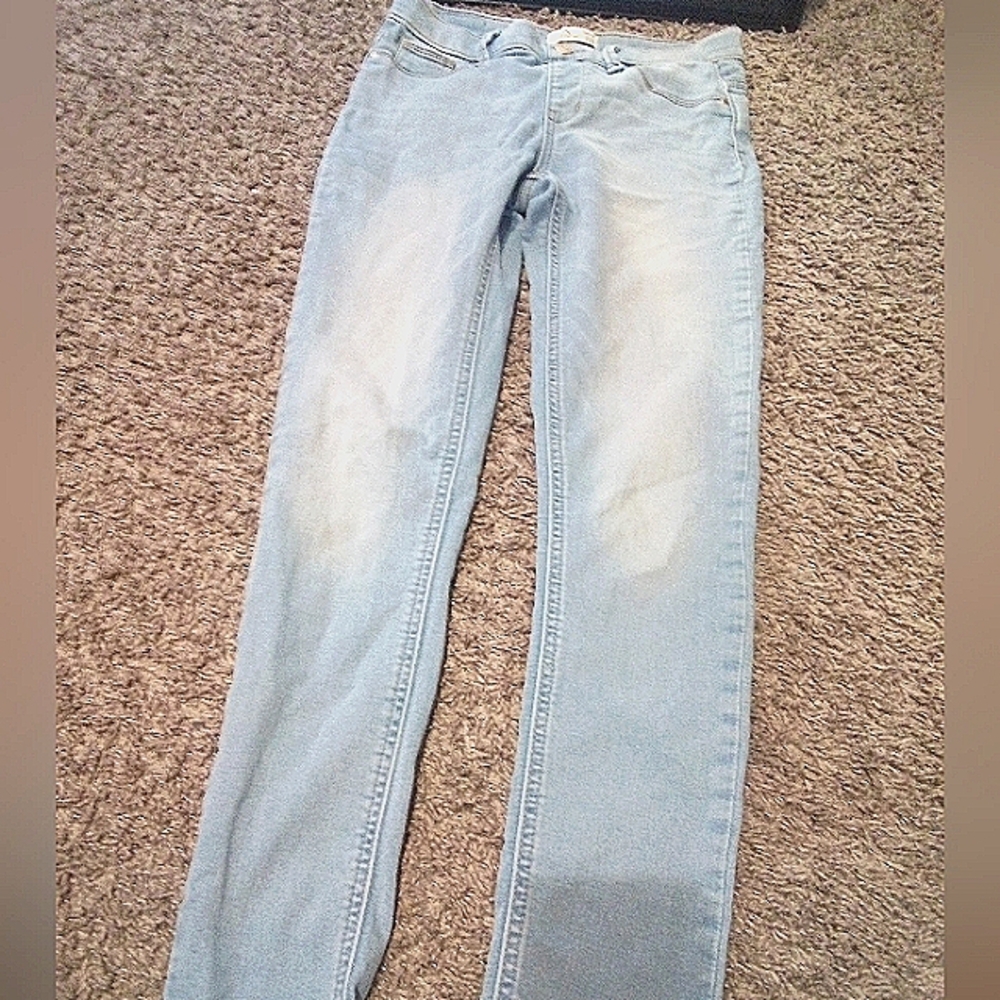 Light blue jeggings